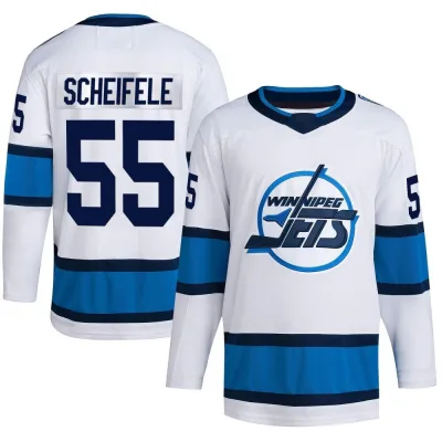 Men's Mark Scheifele Winnipeg Jets Reverse Retro 2.0 Jersey - White Authentic