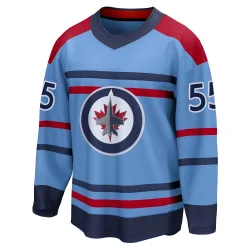 Youth Mark Scheifele Winnipeg Jets Anniversary Jersey - Light Blue Breakaway